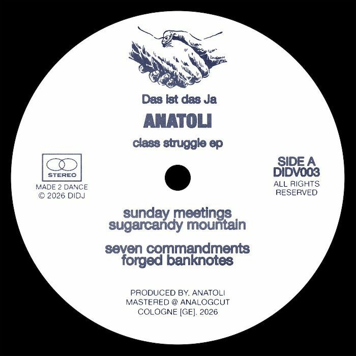 ANATOLI - Class Struggle EP vinyl sleeve