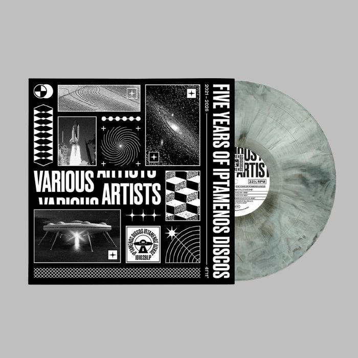 VARIOUS - Five Years Of Iptamenos Discos vinyl sleeve