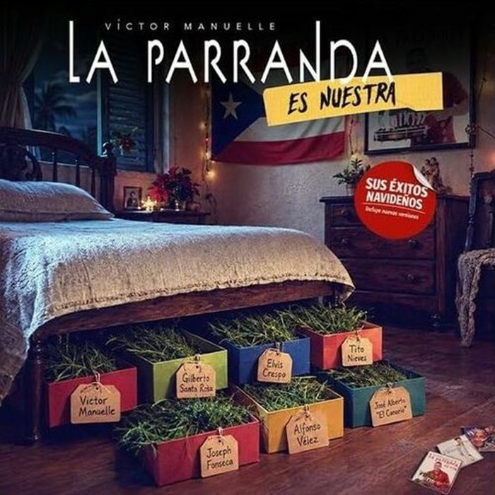 MANUELLE, Victor - Parranda Es Nuestra vinyl sleeve