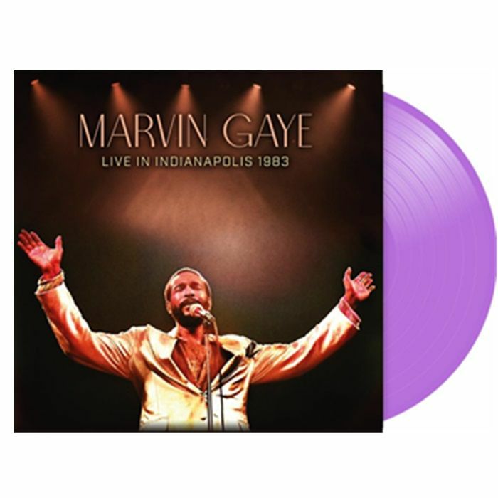 GAYE, Marvin - Live In Indianapolis 1983 vinyl sleeve