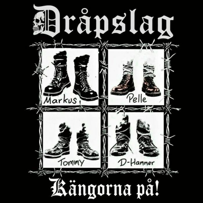 DRAPSLAG - Kangorna Pa! vinyl sleeve