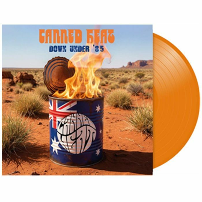 CANNED HEAT - Down Under '85 (reissue) vinyl sleeve