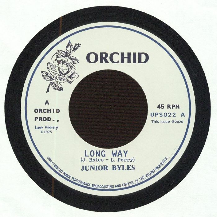 BYLES, Junior/THE UPSETTERS - Long Way vinyl sleeve