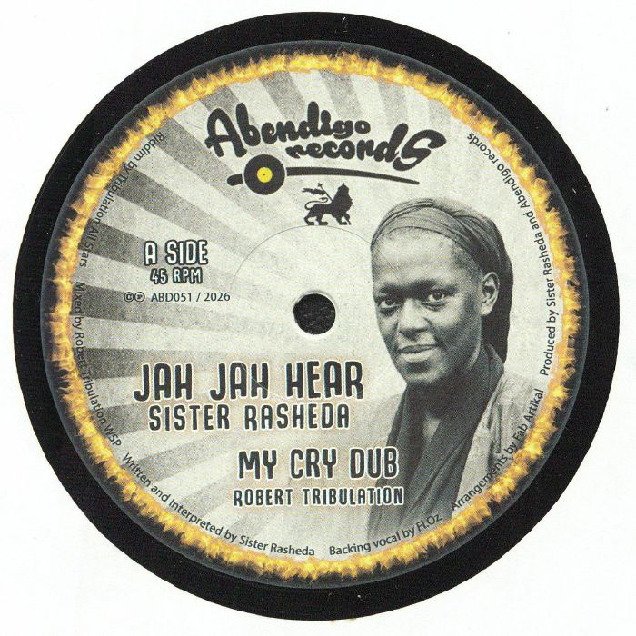 SISTER RASHEDA/ROBERT TRIBULATION/PRINCE ALLA - Jah Jah Hear vinyl sleeve