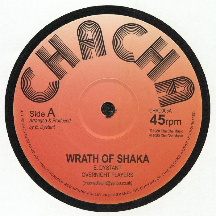 OVERNIGHT PLAYERS/EARL SIXTEEN - Wrath Of Shaka vinyl sleeve