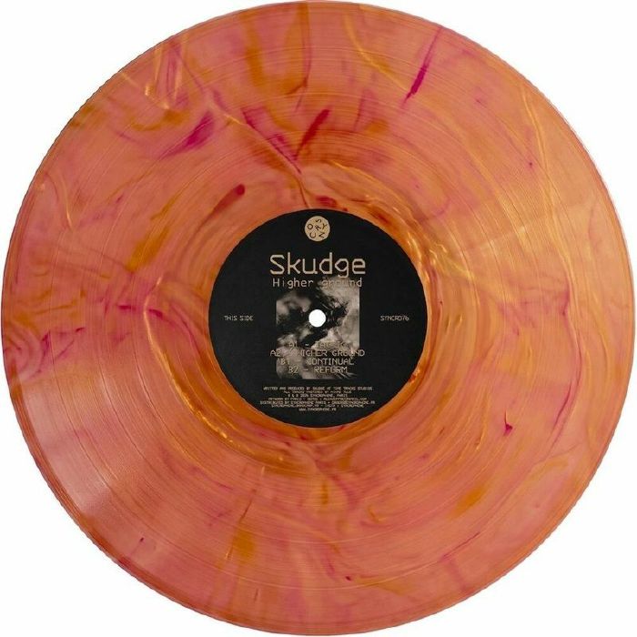 SKUDGE - Higher Ground EP vinyl sleeve