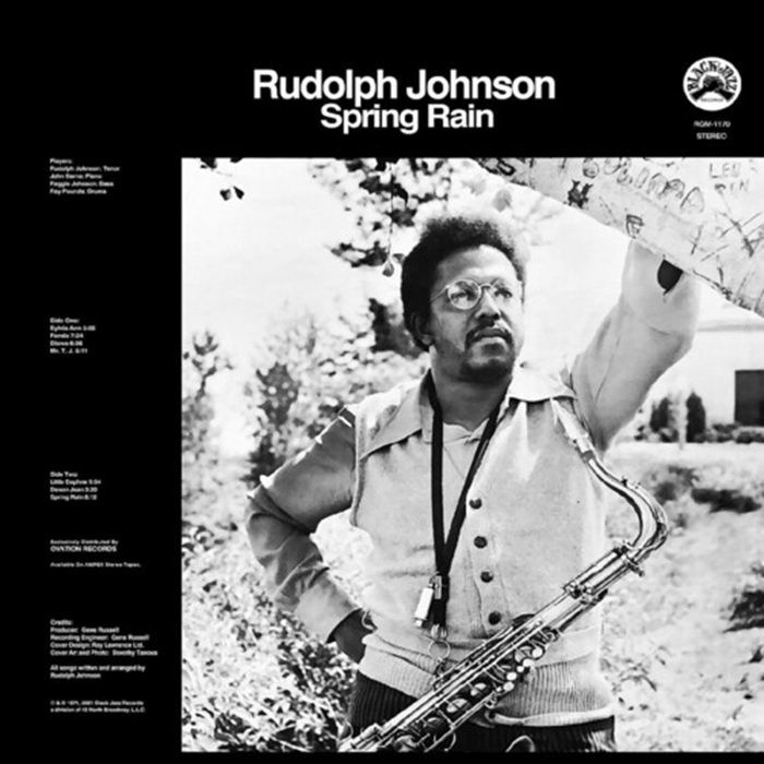 JOHNSON, Rudolph - Spring Rain (remastered) vinyl sleeve