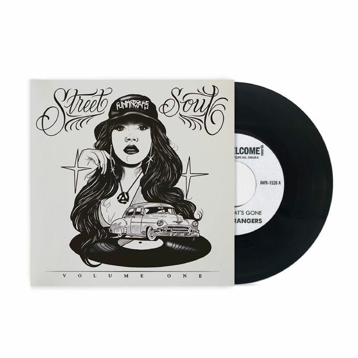 WITH STRANGERS - A Love That's Gone vinyl sleeve