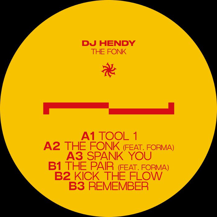 DJ HENDY - The Fonk vinyl sleeve