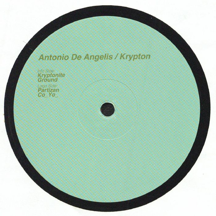 DE ANGELIS, Antonio - Krypton vinyl sleeve