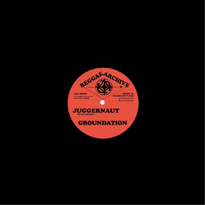 GROUNDATION - Juggernaut vinyl sleeve