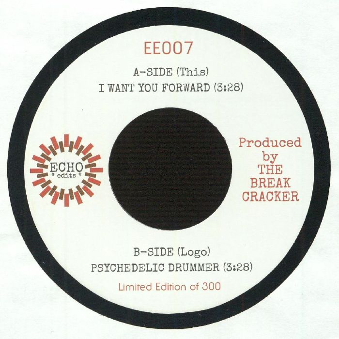 BREAK CRACKER, The - I Want You Forward vinyl sleeve