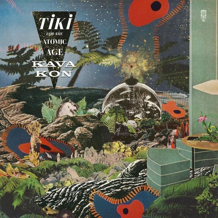 KAVA KON - Tiki For The Atomic Age vinyl sleeve