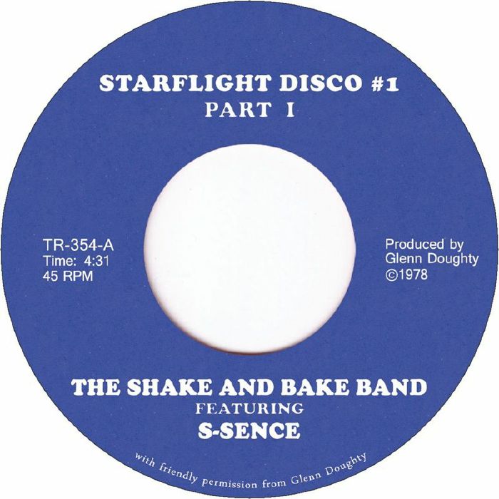 SHAKE & BAKE BAND, The - Starflight Disco vinyl sleeve