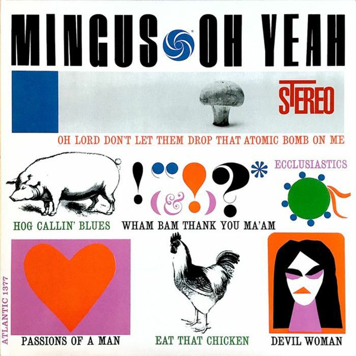 MINGUS, Charles - Oh Yeah (reissue) vinyl sleeve