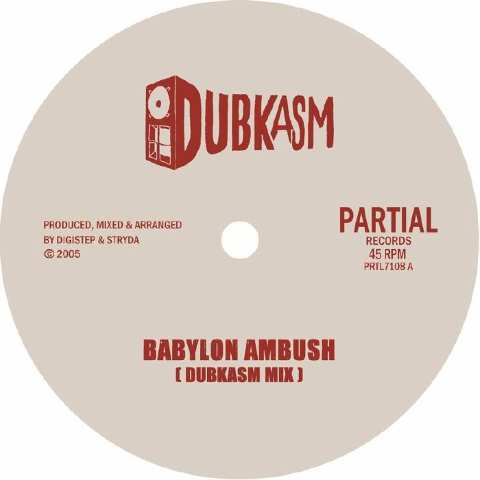 DUBKASM/IRATION STEPPAS - Babylon Ambush vinyl sleeve