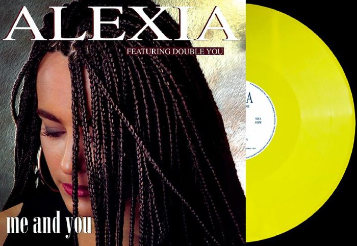 ALEXIA feat DOUBLE YOU - Me & You (reissue) vinyl sleeve