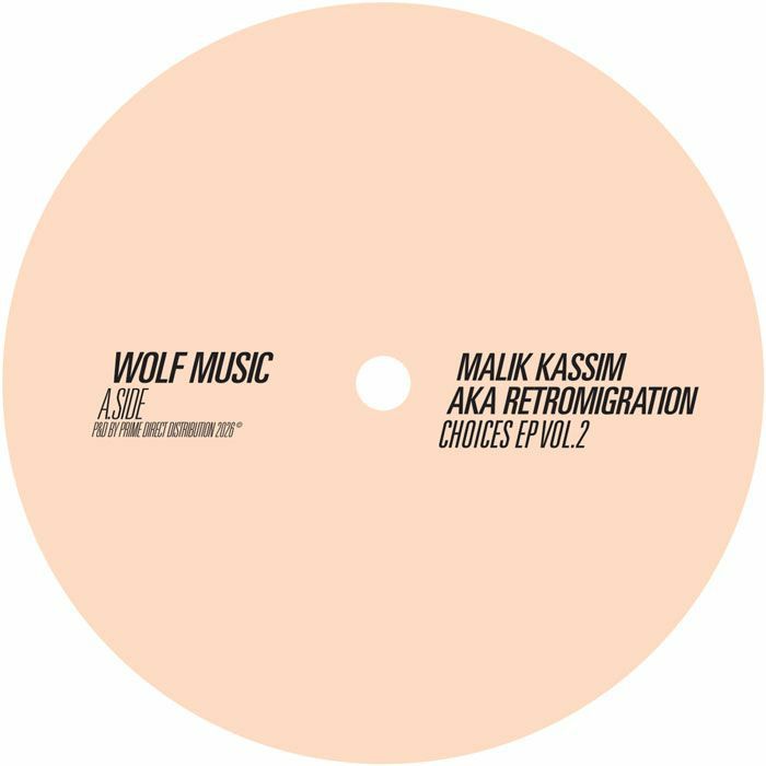 KASSIM, Malik aka RETROMIGRATION - Choices EP Vol 2 vinyl sleeve