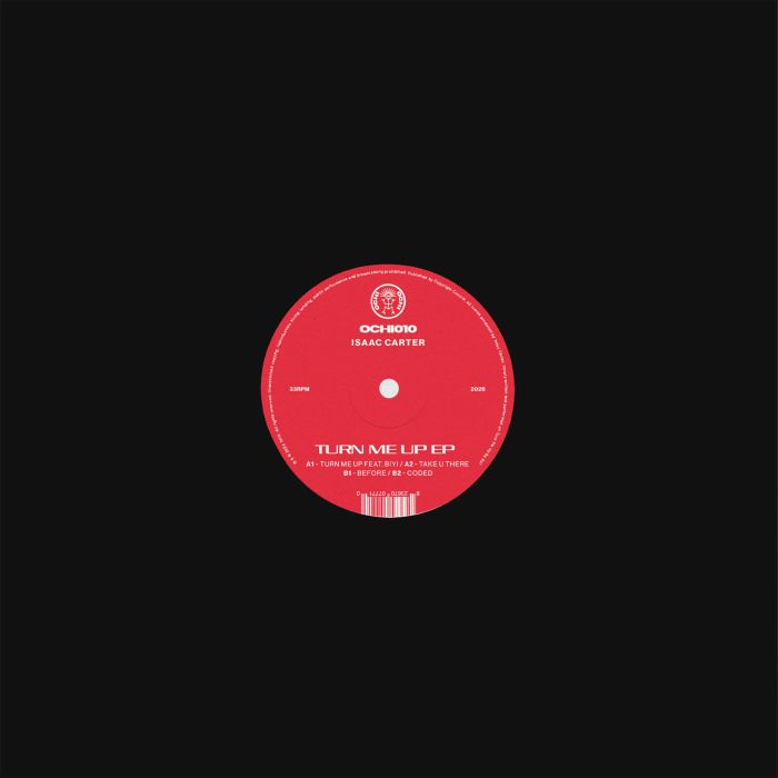 CARTER, Issac feat BIYI - Turn Me Up EP vinyl sleeve