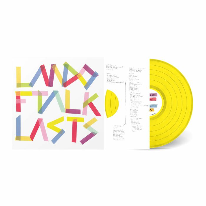 LAND OF TALK - Lasts vinyl sleeve