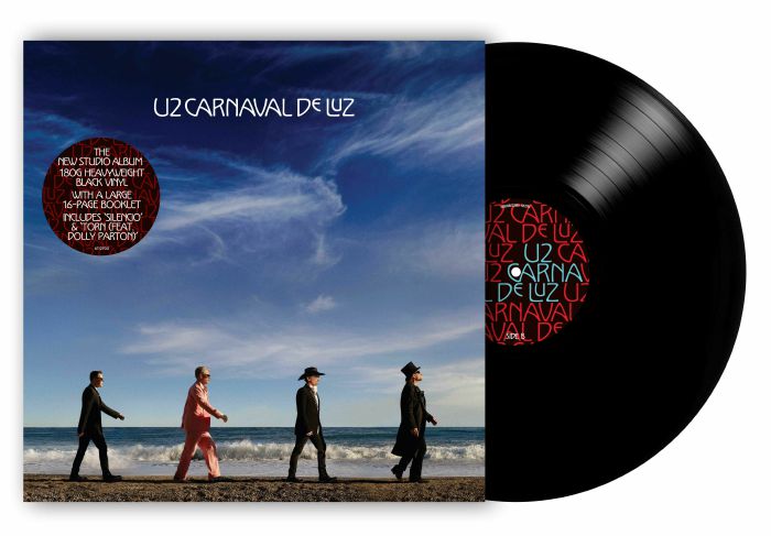 U2 - Carnaval De Luz vinyl sleeve