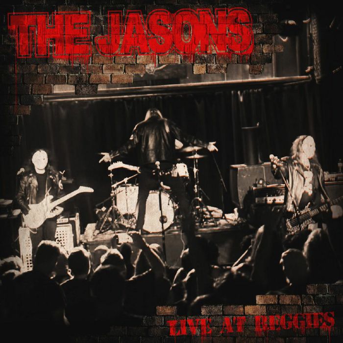 JASONS, The - Live At Reggies vinyl sleeve