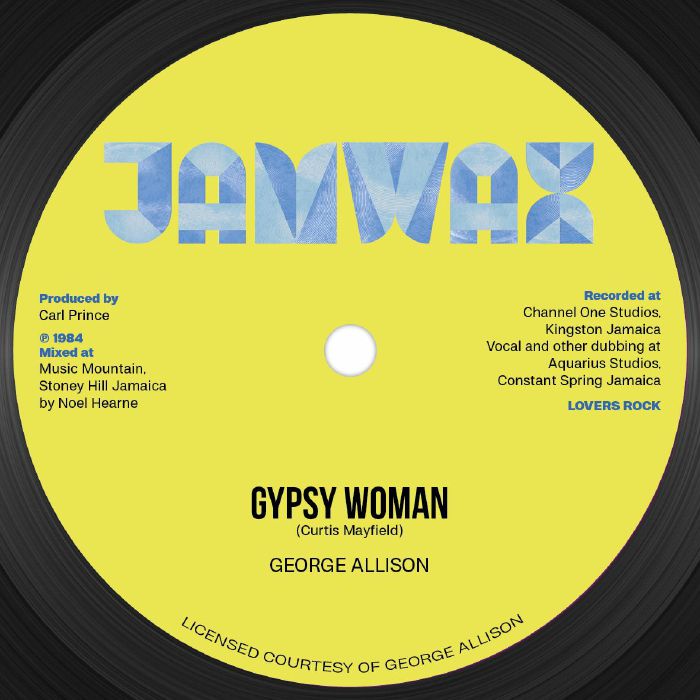 ALLISON, George - Gypsy Woman vinyl sleeve