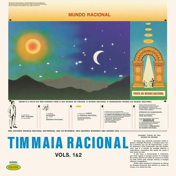 MAIA, Tim - Tim Maia Racional Vol 1 & 2 (reissue) vinyl sleeve