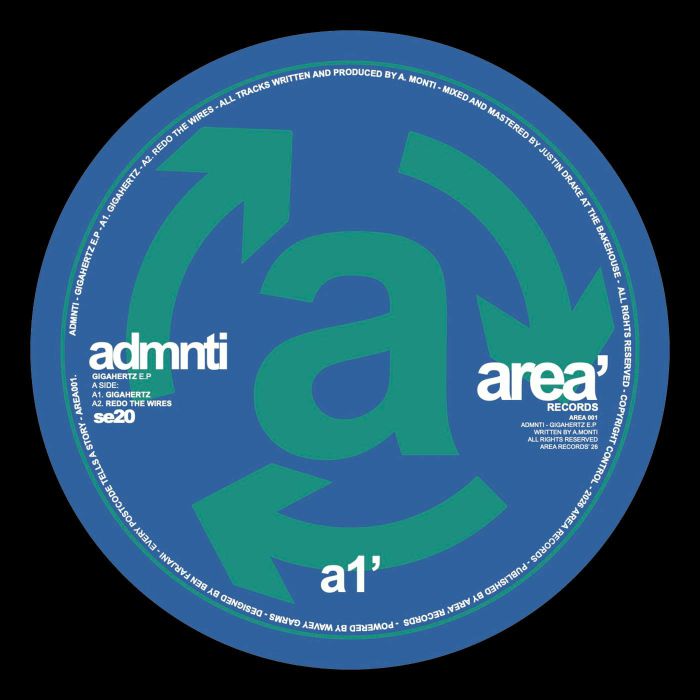 ADMNTI - GigaHertZ vinyl sleeve