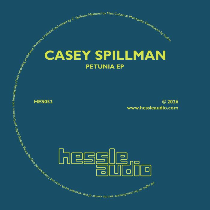 SPILLMAN, Casey - Petunia EP vinyl sleeve