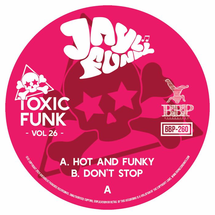 JAYL FUNK - Toxic Funk Vol 26 vinyl sleeve