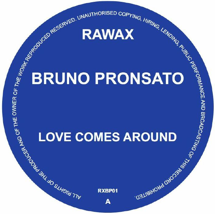 PRONSATO, Bruno - Love Comes Around vinyl sleeve