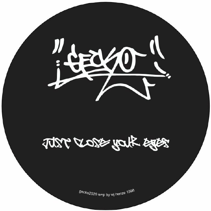 GECKO - Just Close Your Eyes (reissue) vinyl sleeve