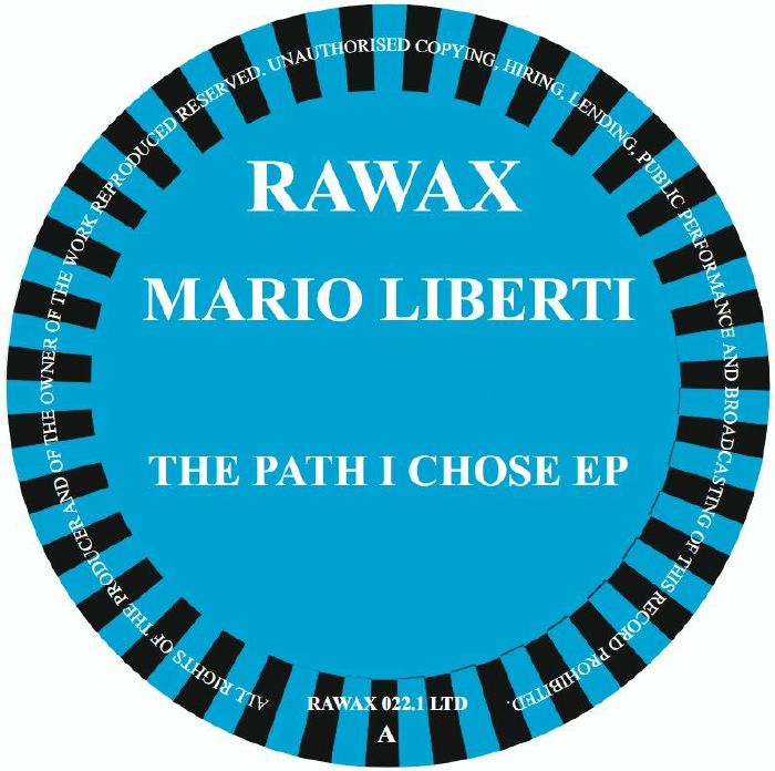 LIBERTI, Mario - The Path I Chose EP vinyl sleeve