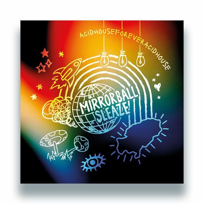 SEAMAN, Dave - Mirrorball Sleaze vinyl sleeve