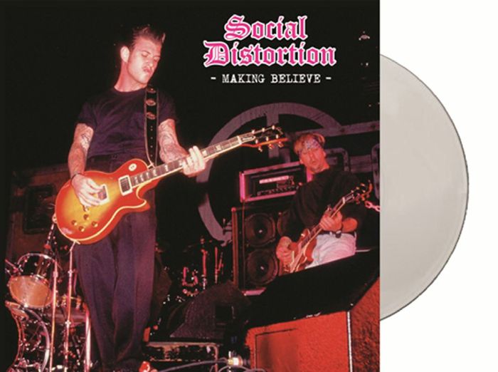 SOCIAL DISTORTION - Making Believe: Live At CBGB's NYC February 24th 1992 FM Broadcast vinyl sleeve
