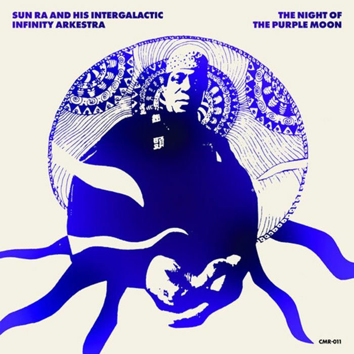 SUN RA & HIS INTERGALACTIC INFINITY ARKESTRA - The Night Of The Purple Moon (reissue) vinyl sleeve