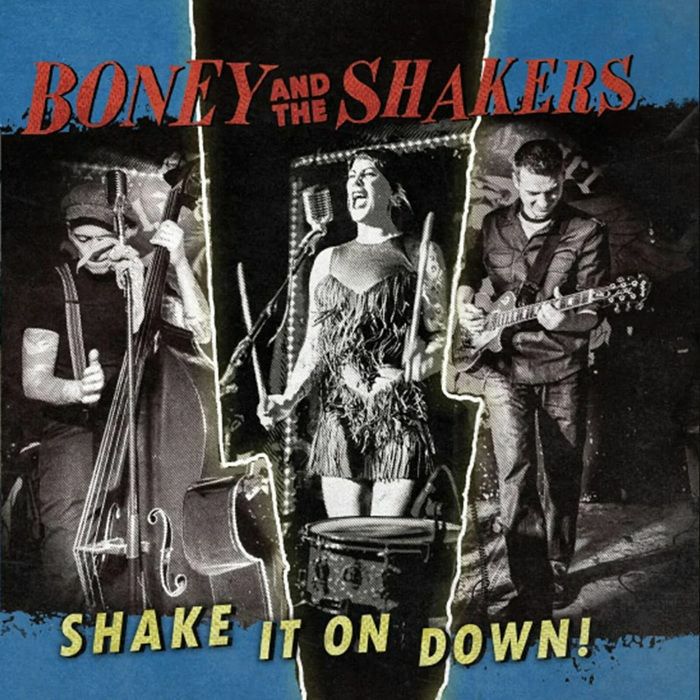BONEY & THE SHAKERS - Shake It On Down vinyl sleeve