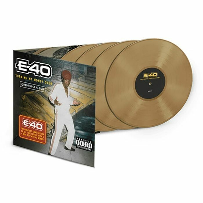 E 40 - Turning My Money Over vinyl sleeve