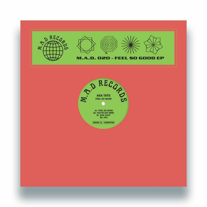 TATE, Asa - Feel So Good EP vinyl sleeve