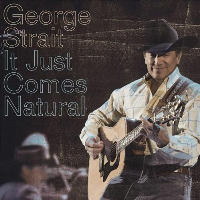 STRAIT, George - It Just Comes Natural (reissue) vinyl sleeve