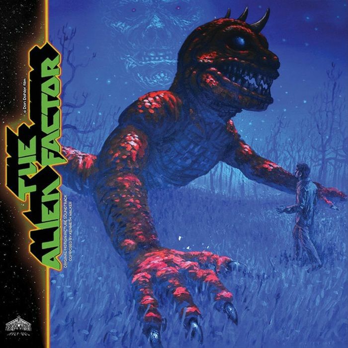 WALKER, Kenneth - The Alien Factor (Soundtrack) (reissue) vinyl sleeve