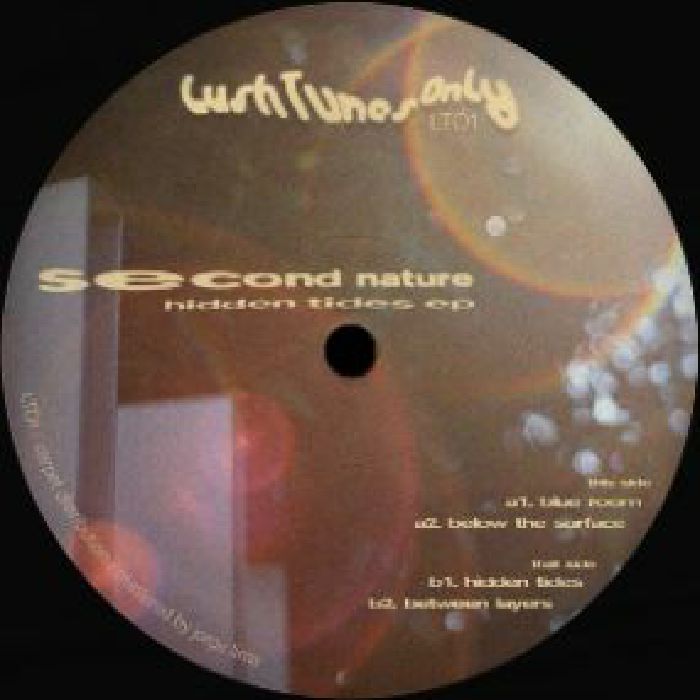 SECOND NATURE - Hidden Tides EP vinyl sleeve