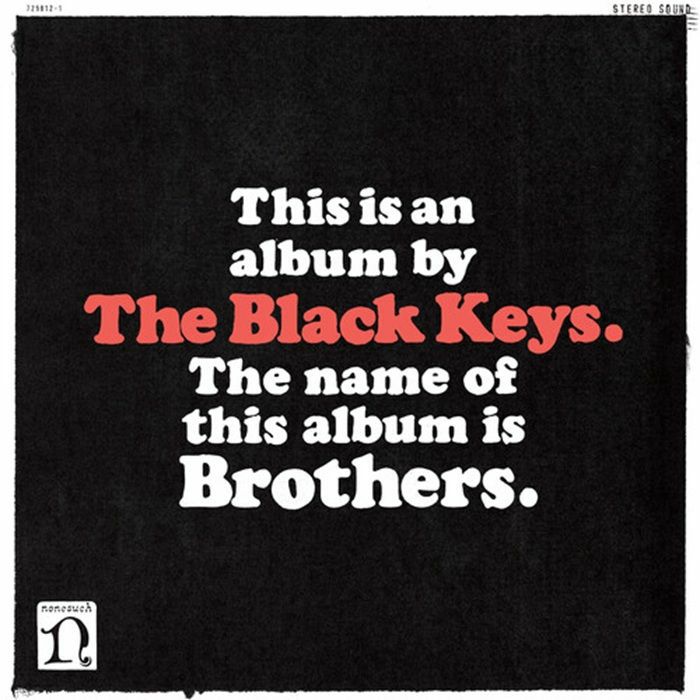 BLACK KEYS, The - Brothers (reissue) vinyl sleeve