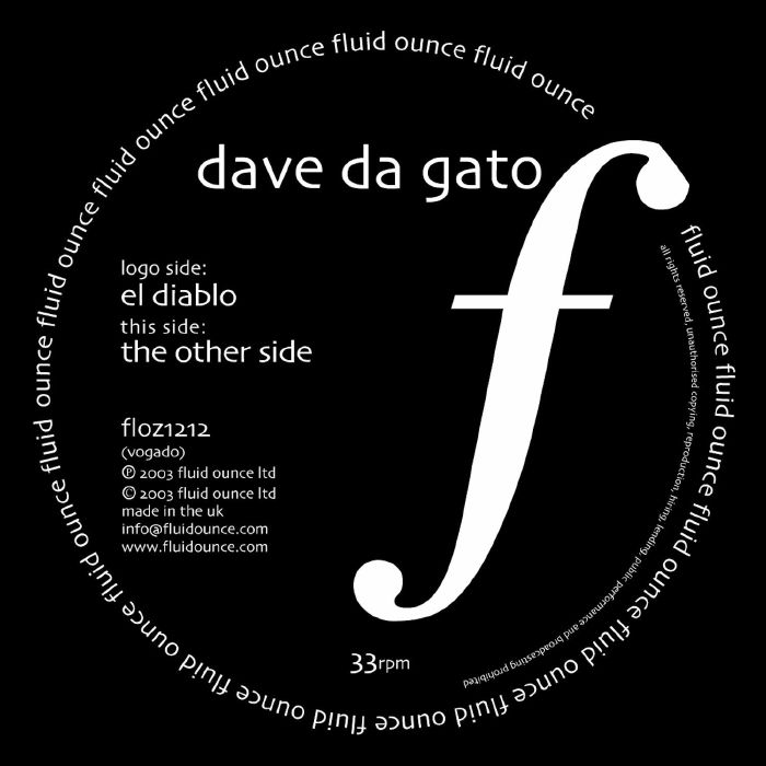 DA GATO, Dave - El Diablo vinyl sleeve
