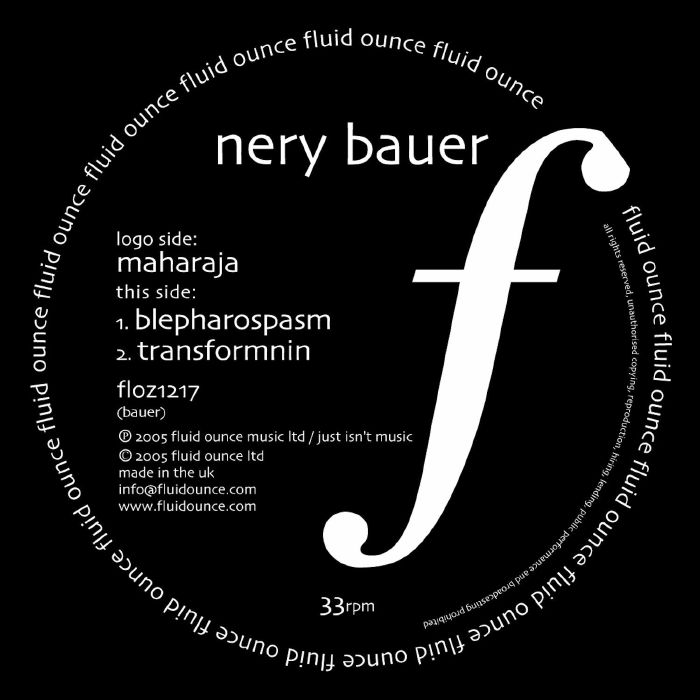 BAUER, Nery - Maharaja vinyl sleeve