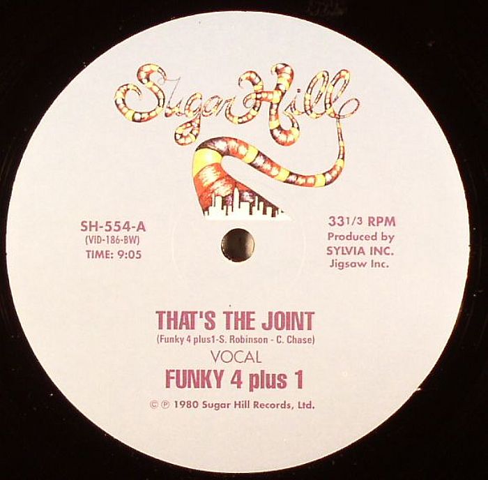 FUNKY 4 + 1 - That's The Joint vinyl sleeve
