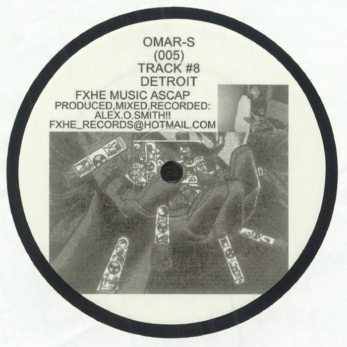 OMAR S - Track #8 vinyl sleeve