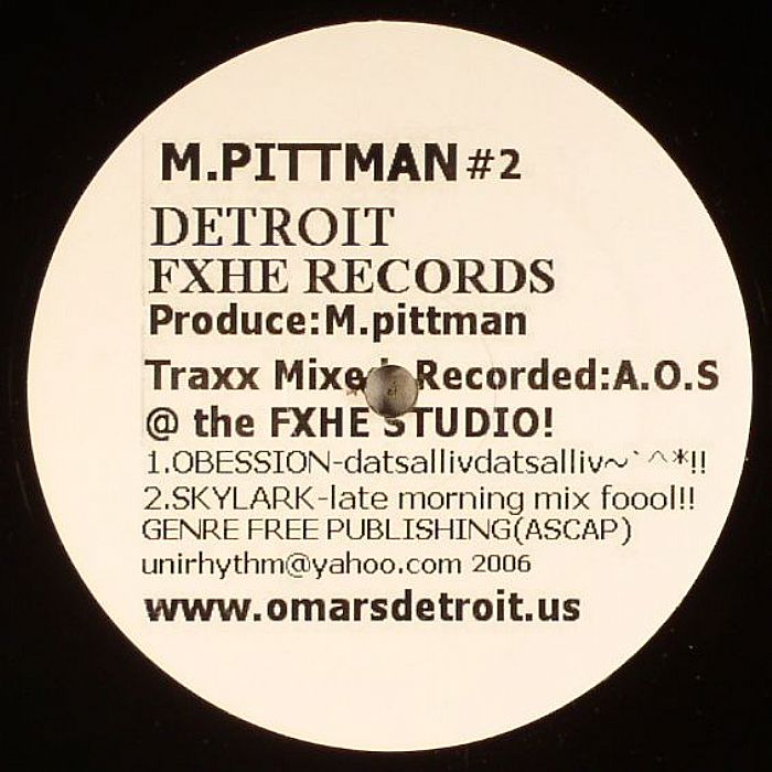 PITTMAN, Marcellus - # 2 vinyl sleeve