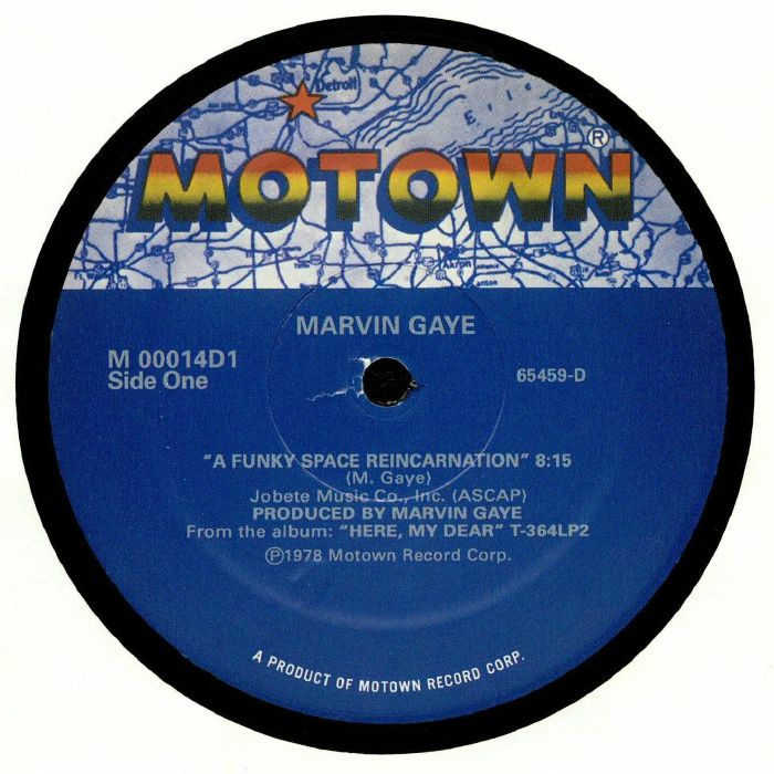 GAYE, Marvin - A Funky Space Reincarnation vinyl sleeve